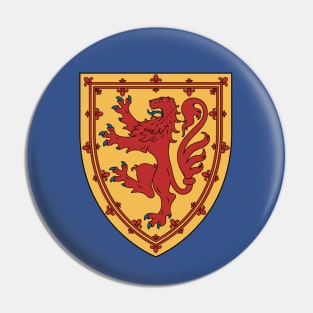 Royal Scottish Rampant Lion Pin