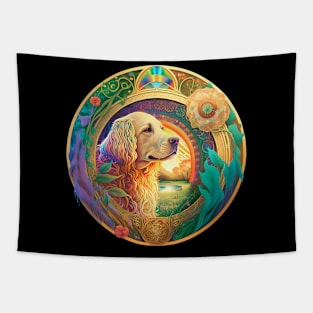 Golden Retriever Tapestry