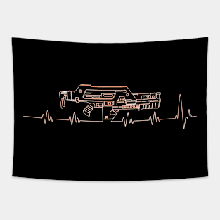 Pulse. Rifle. Orange. Tapestry