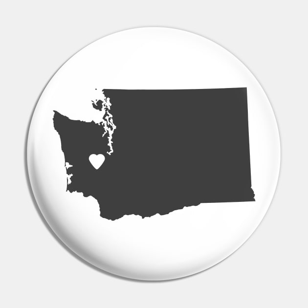 Washington Love Pin by juniperandspruce