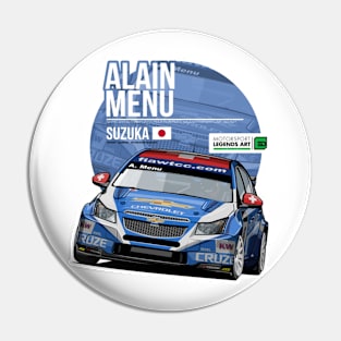 Alain Menu 2011 Suzuka Pin