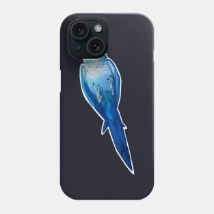 Playful Blue Spix Phone Case