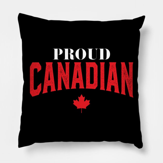 Proud Canadian Pillow by janvimar