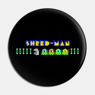 Shred-Man Tee Pin