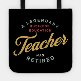 A Legendary Business Education Teacher Has Retired Tote