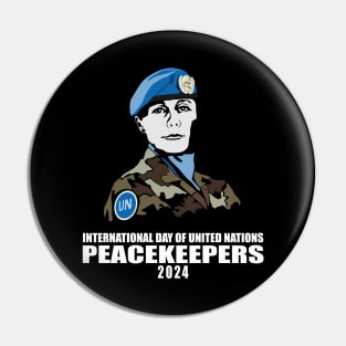 International Day of UN Peacekeepers 2024 Pin