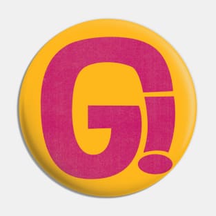 G! (Gimetzco!) logo 2020 Pin