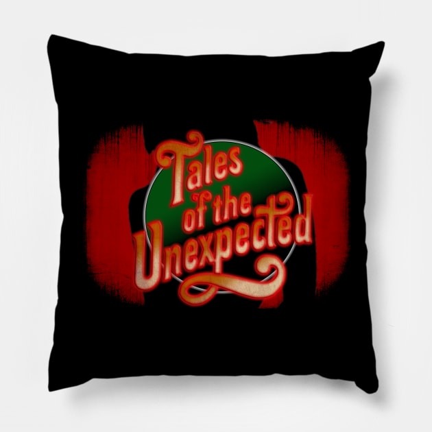 Cult TV Tales Of The Unexpected Design Pillow by HellwoodOutfitters