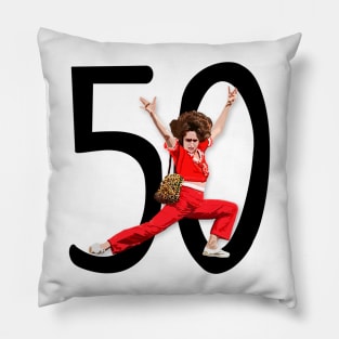 50 - Fifty Years Old Pillow