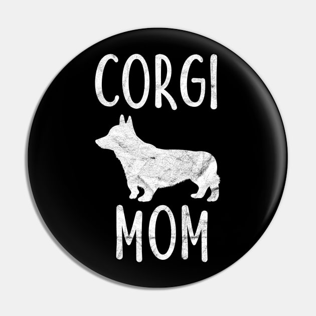 Vintage Corgi Mom Gift Dog Owner Welsh Corgi Mother Pin by rhondamoller87