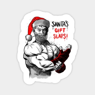 Santa claus gift slaps! Magnet