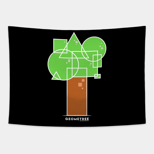 GEOMETREE II Tapestry by krisren28affiliate