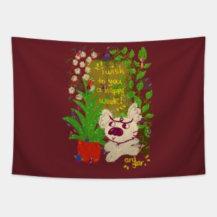 BugDog Tapestry