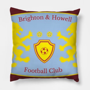 Brighton & Howell Football Club Blue Pillow