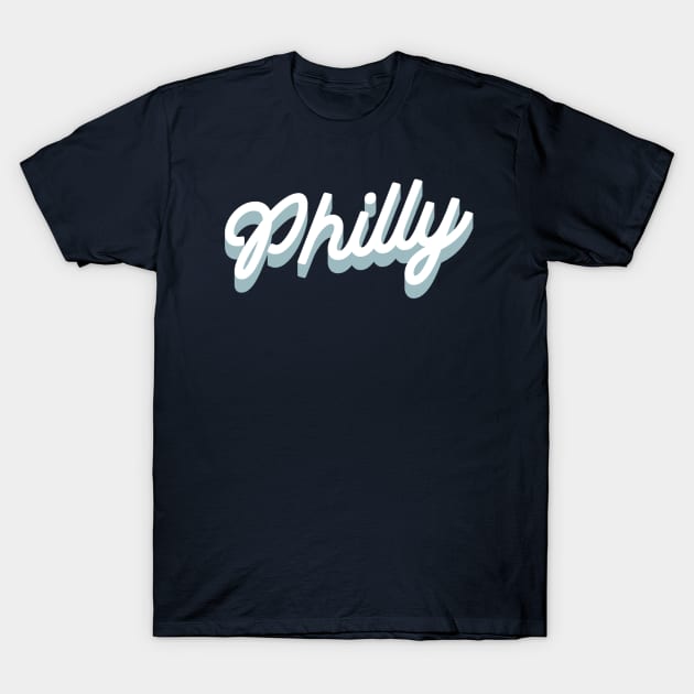 Trenz Shirt Company Football Special Edition Philly Philly Script