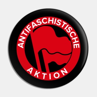 Antifaschistische Aktion Pin