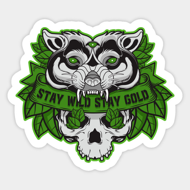 TakeShots Wolf Head 3 IN Sticker