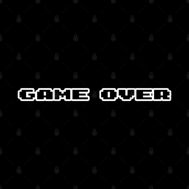 Game Over Screen by GreenGuyTeesStore