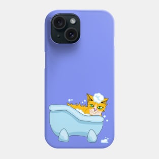 Cat Bath Phone Case