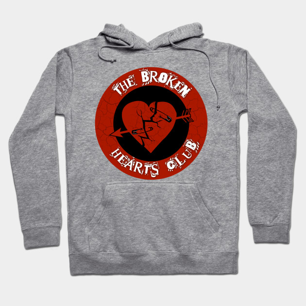 broken hearts club hoodie