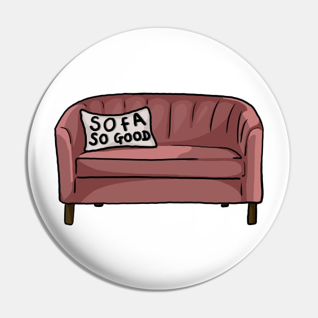 Sofa So Good Pin by Tiny Table Art