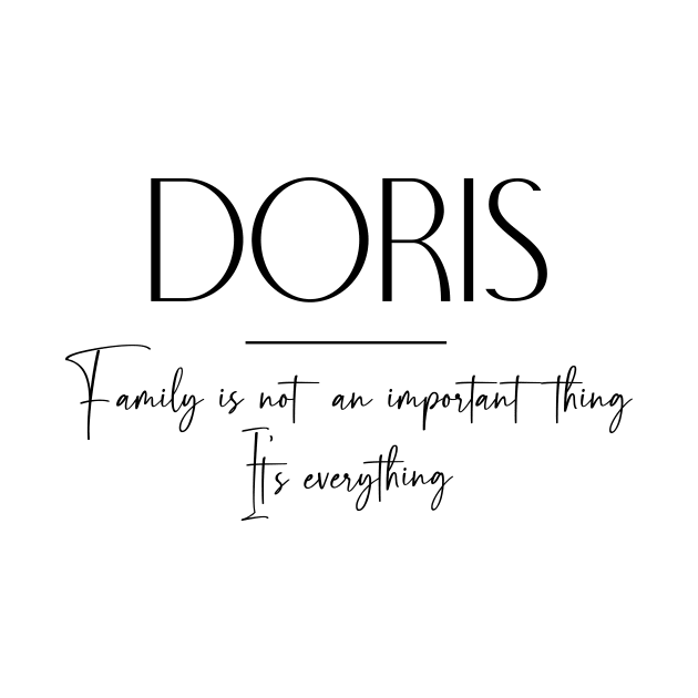 Doris Family, Doris Name, Doris Middle Name by Rashmicheal