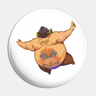 Roadhog Diving Pin