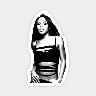 Aaliyah Vintage Retro Style Magnet