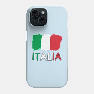 Flag of Italy:Design Inspiration from the Tricolore. Phone Case