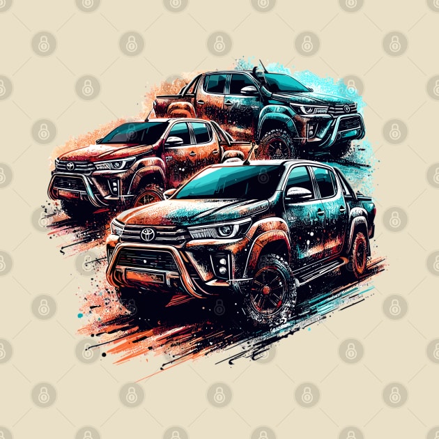 Toyota Hilux by Vehicles-Art