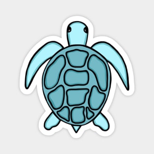 Super Cute And Adorable Light Blue Turtle Magnet