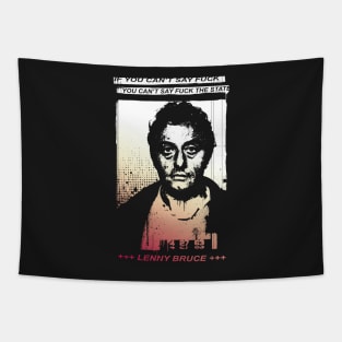 Lenny Bruce Punk Tapestry