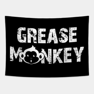 Garage - Grease Monkey Tapestry