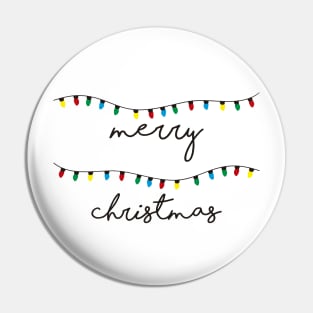 christmas lights Pin