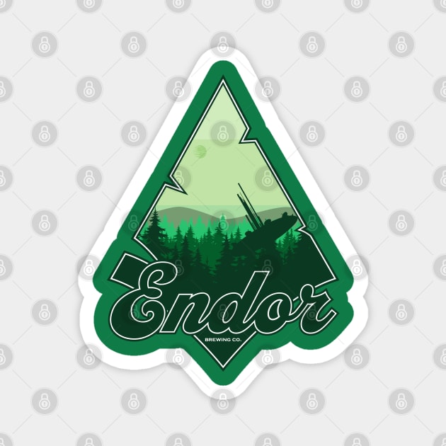Endor Brewing Co. Magnet by KWol