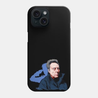 Christopher Walken - An illustration by Paul Cemmick Phone Case