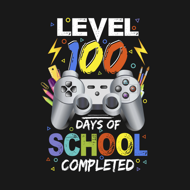 Level 100 Days Of School Completed by Hensen V parkes