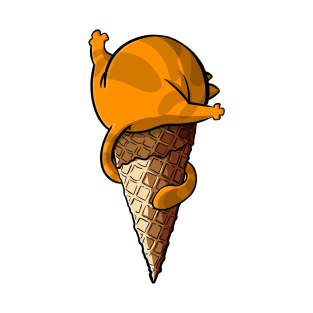 Ice cream Cat T-Shirt