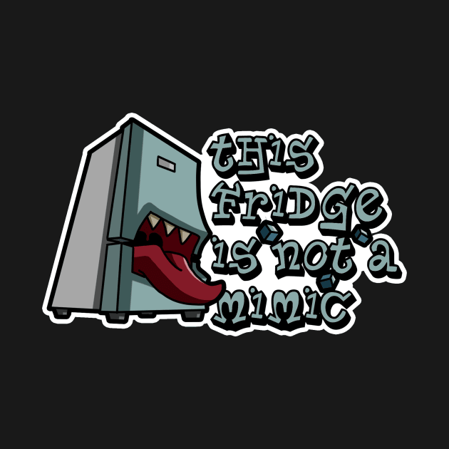 This fridge is not a mimic by LupaShiva