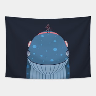 Whale sea animals Tapestry