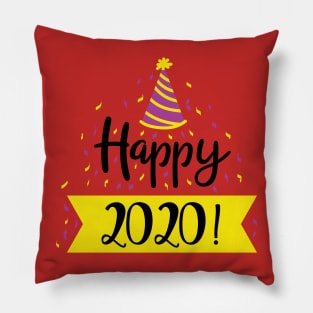 Happy 2020 Pillow