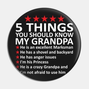 5 things you should know about my grandpa Pin