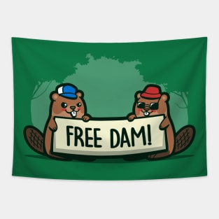 Free Dam! Tapestry