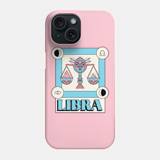 libra zodiac sign Phone Case