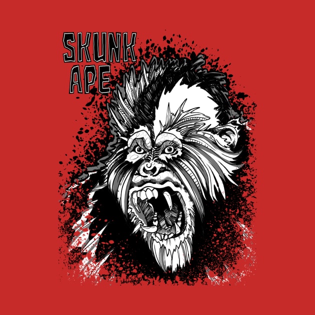 Skunk Ape by paintchips