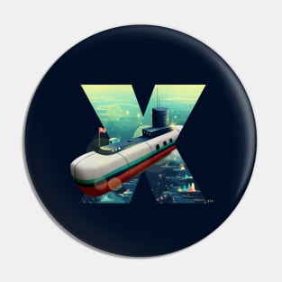 X-Submarine Pin