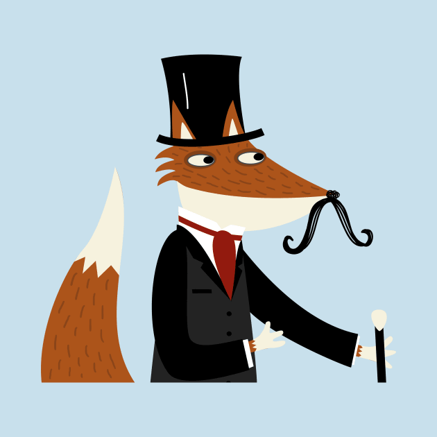 Gentleman Fox by NicSquirrell