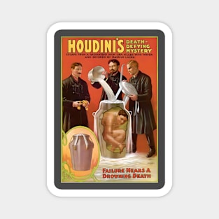 Harry Houdini - World's Greatest Magician Magnet