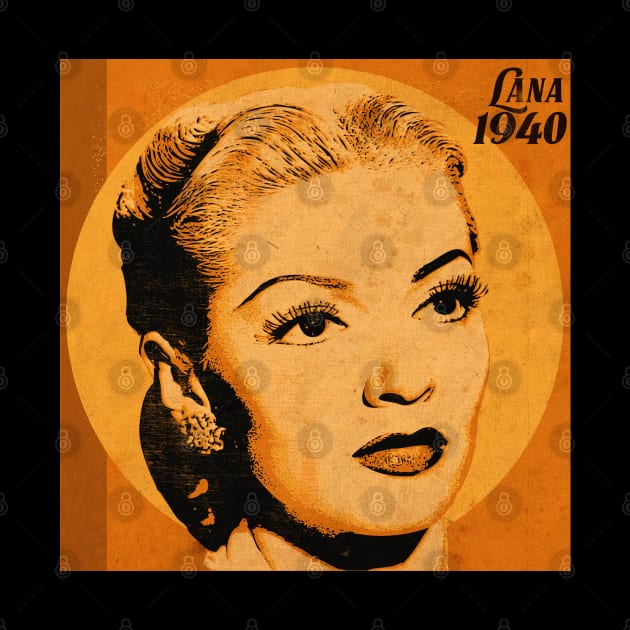Vintage Cinema Lana Turner by CTShirts