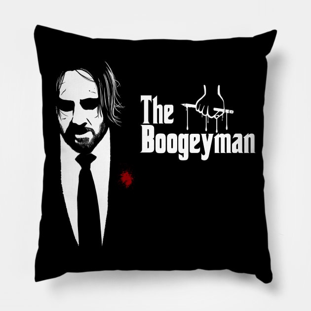 The Boogeyman Pillow by Angel_Rotten